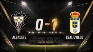 Albacete 0-1 Real Oviedo