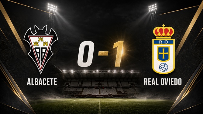 Albacete 0-1 Real Oviedo