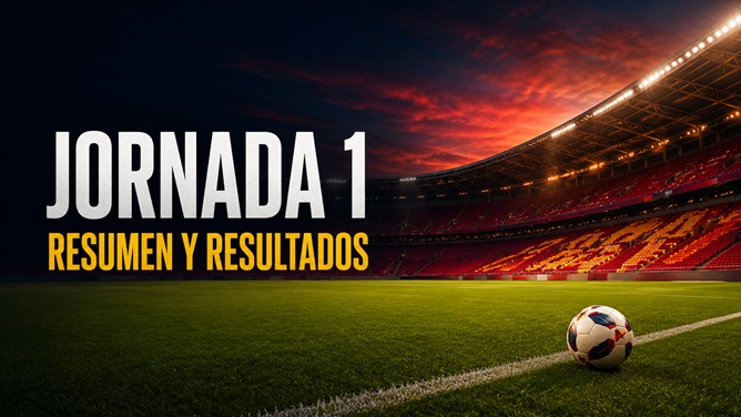 Resultados LaLiga Hypermotion resumen de la jornada 1